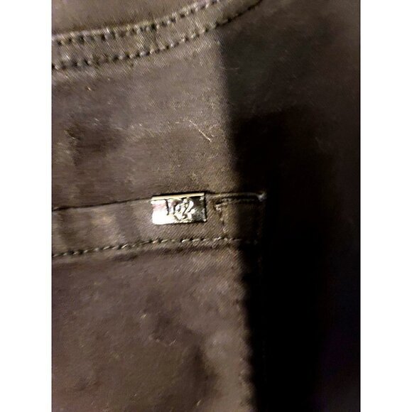 NWT - DG2 Black Infinity Tri-Fit Denim Stretch High Rise Jean - Size 22WT - Picture 5 of 10